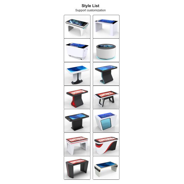 таблица Адвокатуры экрана касания андроида 43 дюймов взаимодействующая Multi, таблица опознавания объекта Smurfs