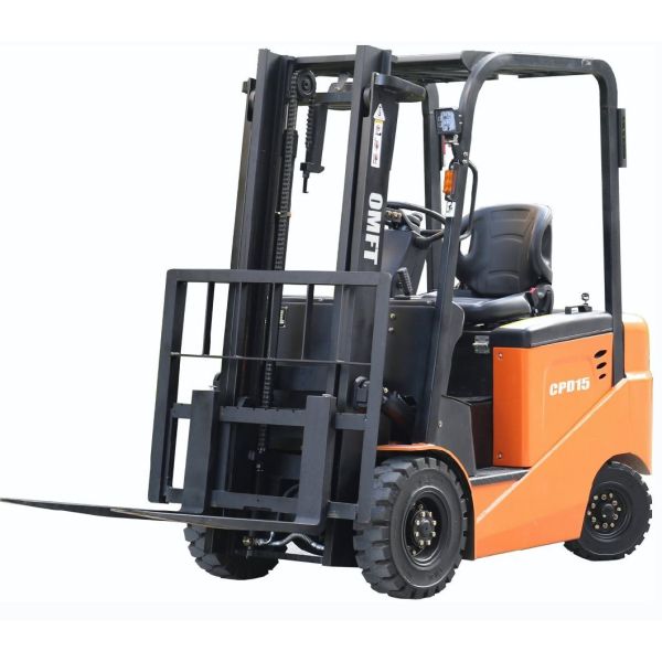 Electric Forklift with AC Motors Standard Ce ISO SGS 1500kgs OEM and Spare Parts