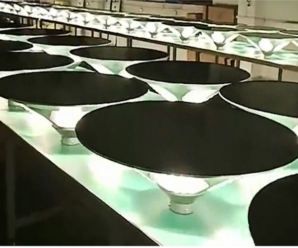 IP65 imperméable 135LM/W 50W en dehors des réverbères