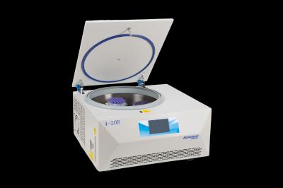 20000rpm Refrigerated Benchtop Centrifuge 4x750ml Large Capacity Centrifuge 4