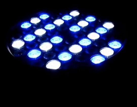 RGBW Stage Lighting Par Cans , LED Par Light 54 1W Full color RGBW