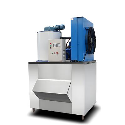 380V Heavy Duty Stainless Steel Tube Ice Machine Water Cooling