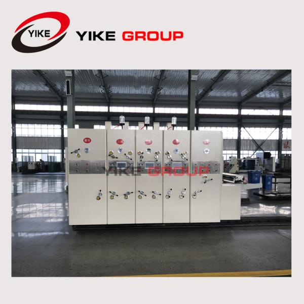 High Speed Flexo Printing Slotting Machine For Carton Box Making 120-150 Sheets/Min