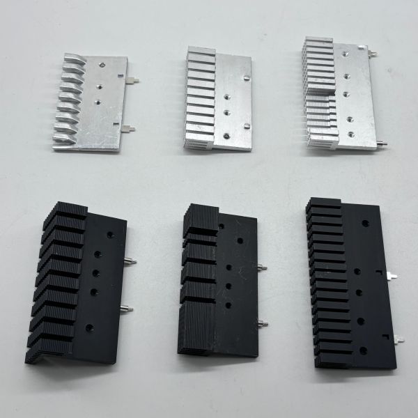 Aluminum Profile Heat Sink CNC Machining Aluminum Etruded Heatsinks Radial Heatsink LED Heatsinks