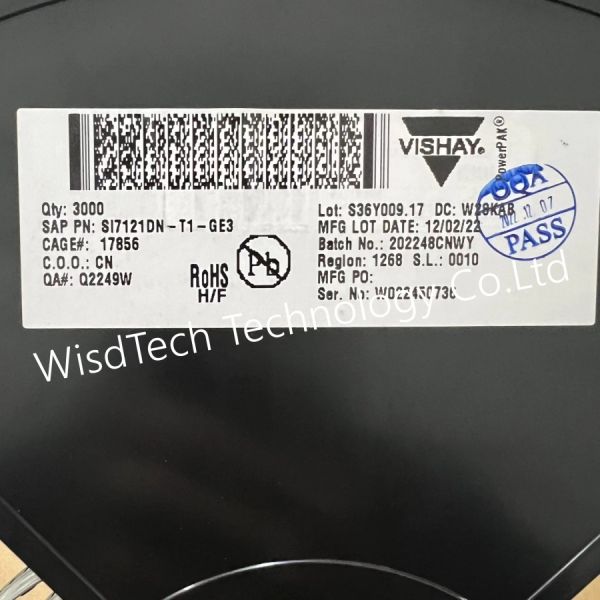 SI7121DN-T1-GE3 P-Channel MOSFET IC 30V 16A 52W 1.8mohm 10V