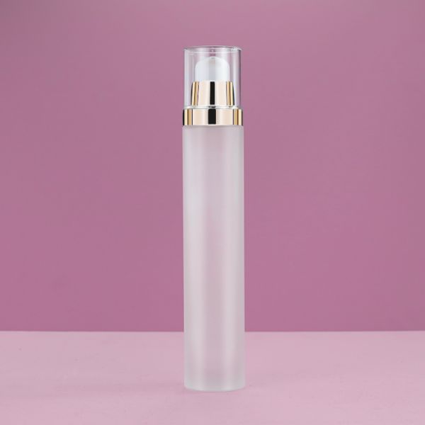 Empty Glass 20ml-120ml Cosmetic Packaging Set Pump Sprayer Sealing Type