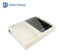 Da máquina médica do ECG dos canais peso líquido 1.3kg ECG do tela táctil 6 da C.A. 110-230V