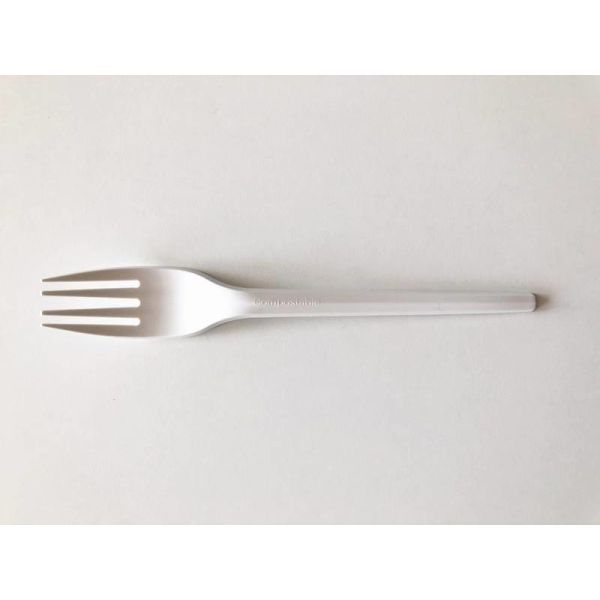 Couverts jetables favorables à l'environnement 6" de PLA traiteur