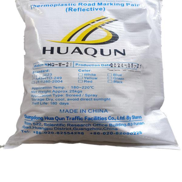 White / Yellow Thermoplastic Road Marking Paint For Asphalt Marking OEM