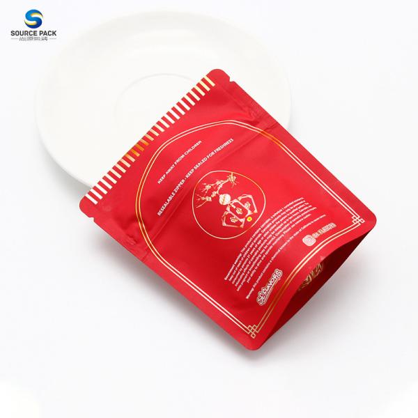Stand up Pouch CBD Marijuana Packaging Custom 3.5g Bag with Zipper