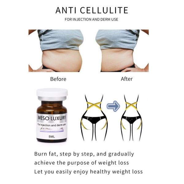 Private Label Best Weight Loss Body Fat Burning Anti Cellulite Belly Slimming Mesotherapy Serum Injection