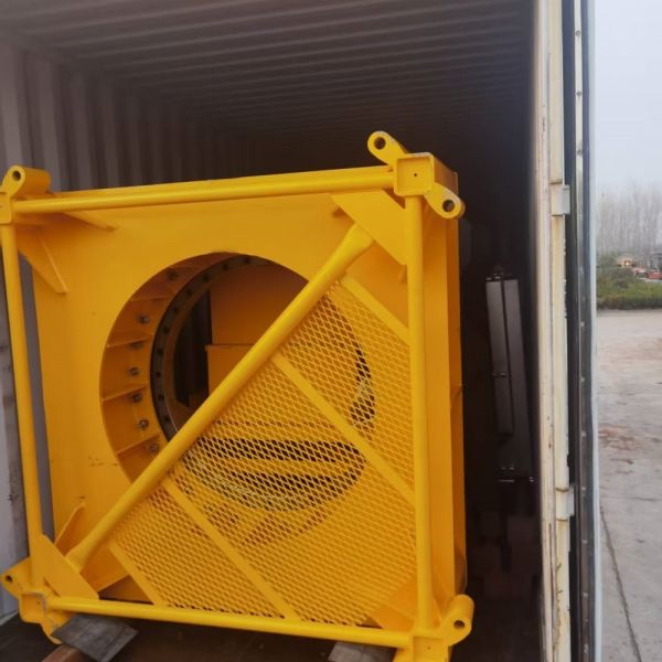 Trolleying Speed 0 to 50m/min Tower Crane Loading Capacity 10T and Climbing Speed 0.5mmin Designed for Material Movement