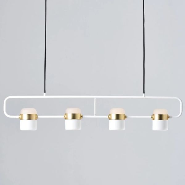 Современный дешевый шкентель освещает лампу белого цвета черноты золота СИД привесную