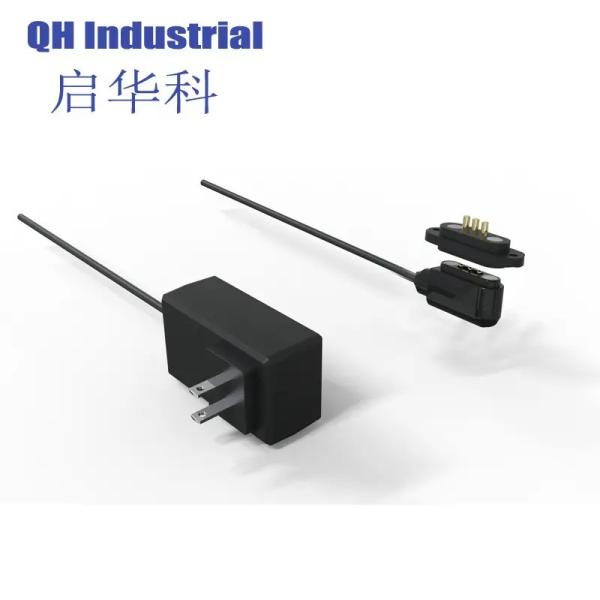 Power Supply Ac/dc 2 Pin Magnetic Connector To Adapter 12v Power Adapter Switching Adapter 5v 12v 1a 2a 3a 4a 5a 6a 7a 8a Electronic Device Charger