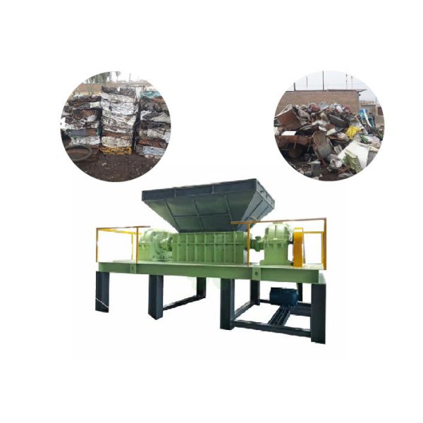 Commercial / Industrial Four Shaft Shredder Machine For Plastic Pail / Frame