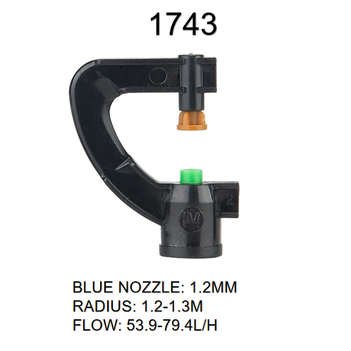 Atomization G Type Sprinkler for Agriculture Irrigation and Upside Down Refraction
