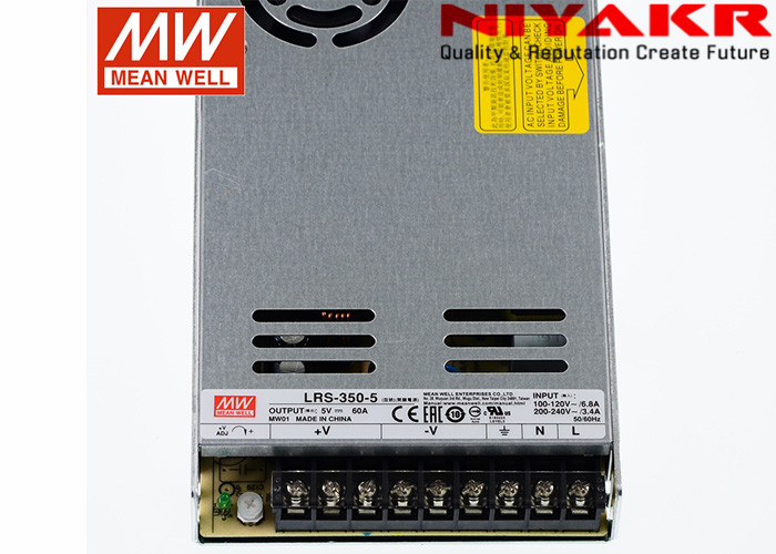 Тонкое электропитание экрана СИД 5V 60A 350W LRS 350 5 Meanwell