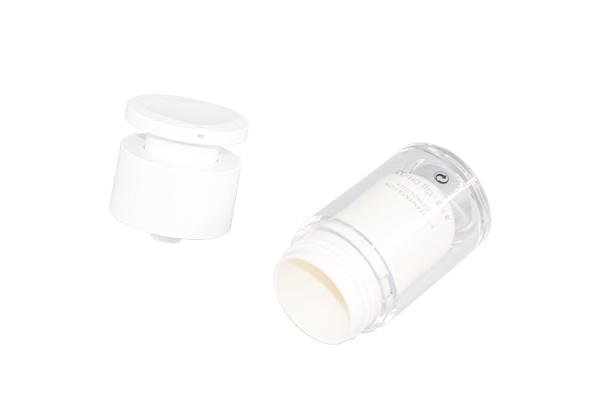 Distribuição eficácia AS garrafas de bomba sem ar 15 ml 30 ml 50 ml processados por galvanização