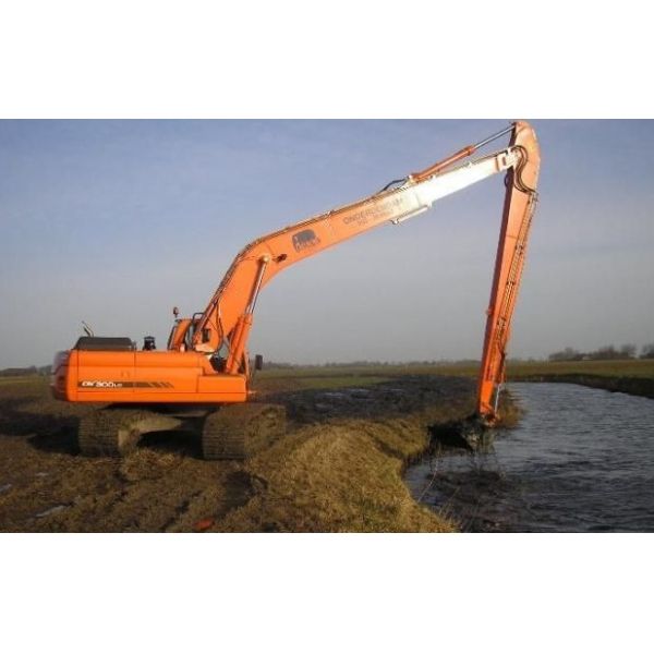 Customized Mini Excavator Long Reach Booms For Sea Dredging
