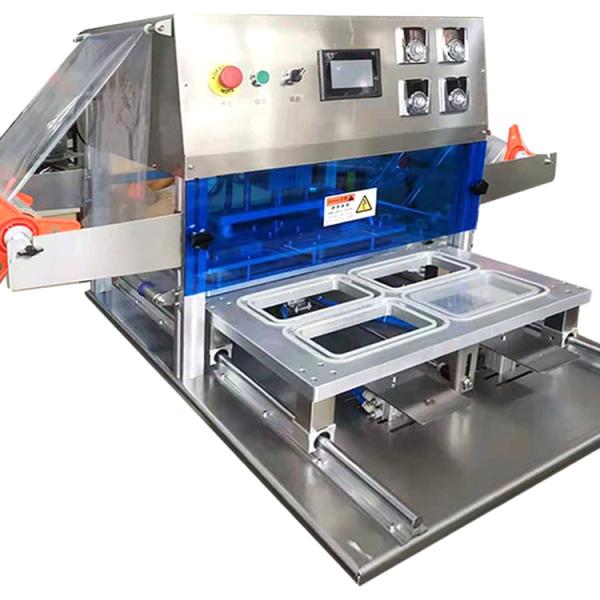 Oripack Automatic Plastic Cup Sealing Machine With Tray 6 Cup/ Time ODM