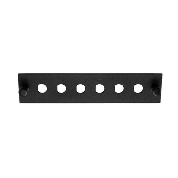 6 Port Optical Fiber Distribution Frame ST Adapter Metal Panel