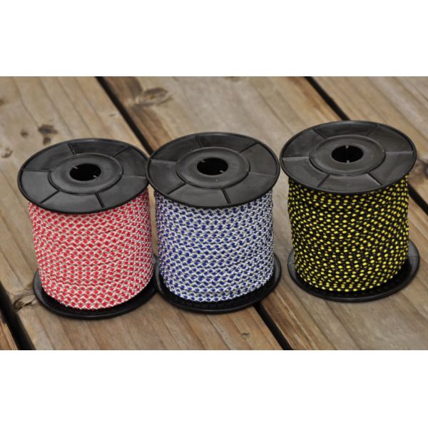la corde de emballage en nylon 3/8inch de 50ft/100ft a coloré résistant UV de