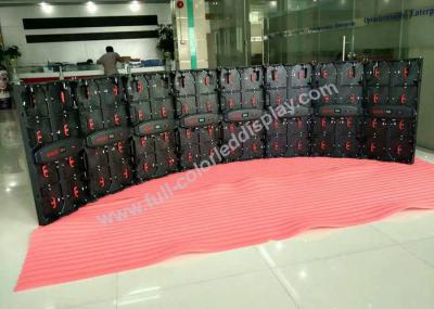 Tela de exposição conduzida flexível alta da definição 15KG para o espetáculo ao vivo LW-RO 4,81