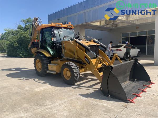 Used Cat 420f  Excavator Loader 4x4 Cat Caterpillar 420f Cat 420e Backhoe Loader