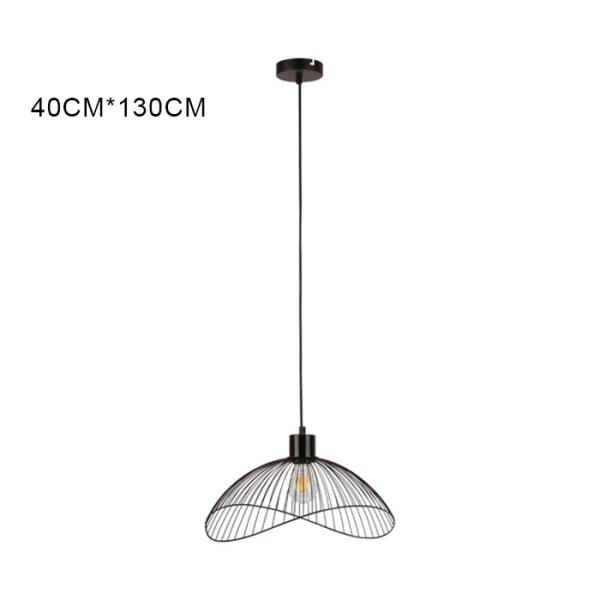 Professional Vintage Glass Hanging Lamp  E14 E27  For Kitchen Living Dining Room