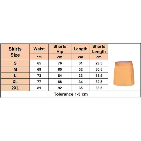 Women's Athletic Golf Tennis Skorts Skirts with Pockets Built-in Shorts