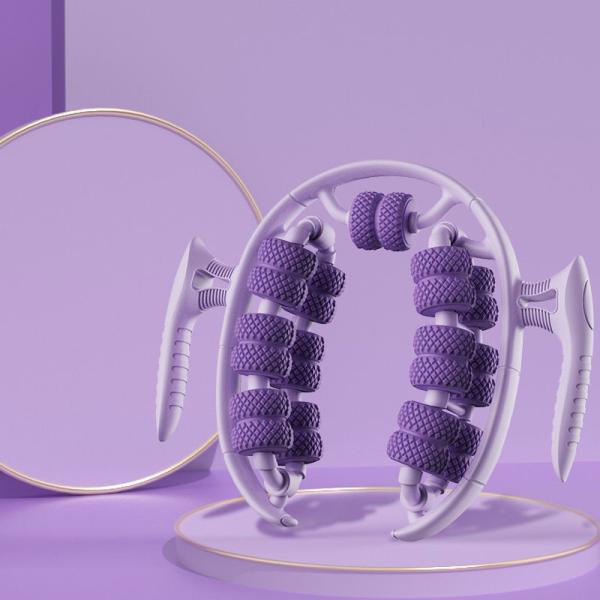 360° Roller Circular Muscle Massager Roller Handheld Multifunctional Leg Roller Massager