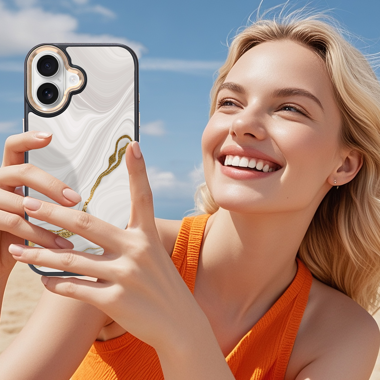 Customizable UV Printing Mobile Phone Case with 3-Meter Drop Protection and Magnetic N52 Strong Magnets