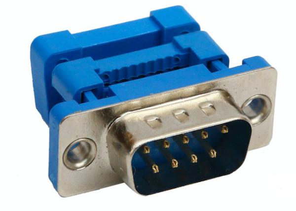 Female Male Small Electrical Connectors IDC Crimp Type D-SUB Connector For Flat Ribbon Cable