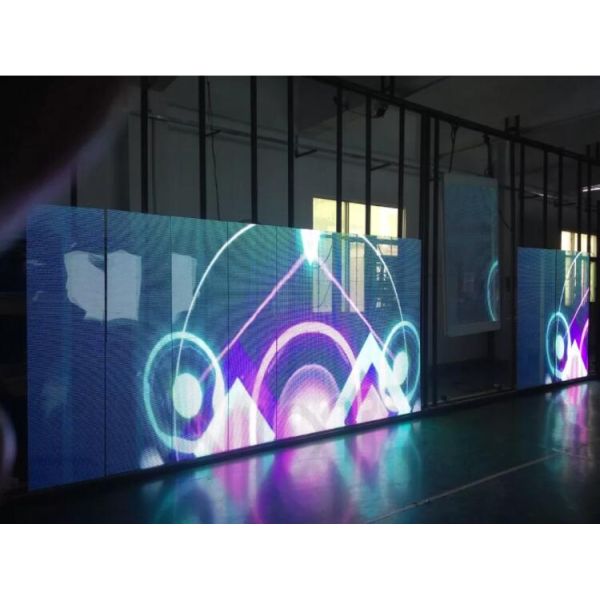 RGB Transparent Glass LED Display 36864 Dot For Retail Stores