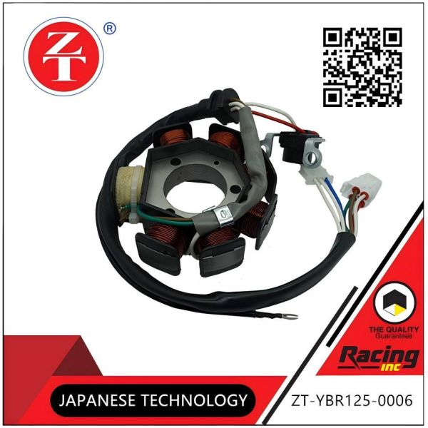 YBR125 Motorcycle Magneto Coil Assembly Power Generation Ignition Dual Function Unit