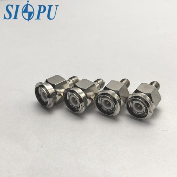 Adaptateur coaxiale à SMA de 500 V avec conducteur central ≤ 2,0 mΩ