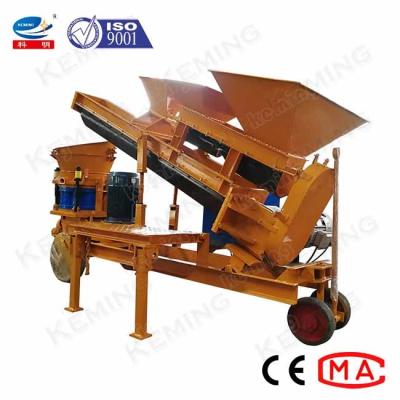 Máquina de mineração 7.5kW do Shotcrete da mistura seca do Gunite 7m3/H