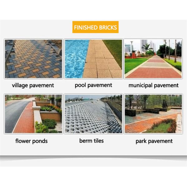 Máquina de fabricación de ladrillos de cemento pequeño Concreto Fly Ash Block Machine Automática