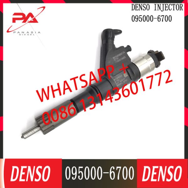 095000-6700 DENSO Common Rail Disesl fuel injector 095000-6700 R61540080017A for HOWO heavy truck