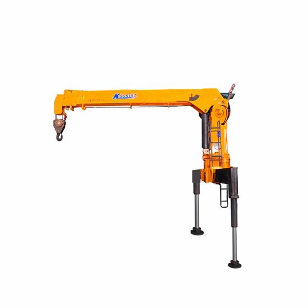 High Altitude Mini 4 Ton Mobile Lorry Crane With Stiff Arm