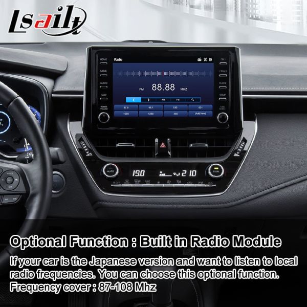Lsailt Android Carplay Navigation Video Interface Box for 2018-Present Toyota Corolla Auris