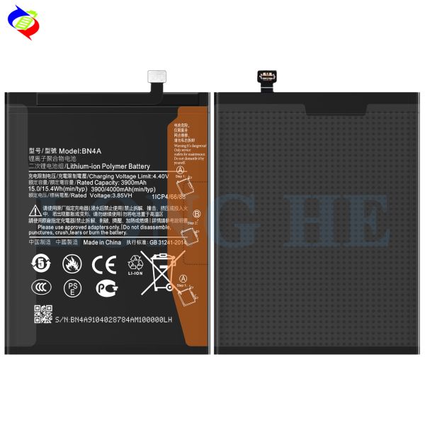 Black BN4A Battery for Xiaomi Redmi Note7 Note 7 Pro M1901F7C Mobile Phone Model Note7