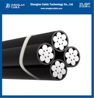 Overhead Insulation Cable LV Cable 0.6/1kv 2x25+16+NA25mm²IEC60502-1CAAI CABLE AUTOPORTANTE De ALUMINIO