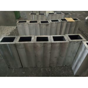 High Strength Aluminum Forging Parts 7075 T7 Forged Aluminum Rectangular Tubes