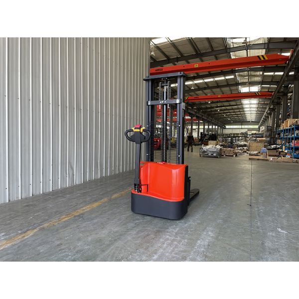 Warehouse Automatic Stacker 1 Ton 1.2 Ton 1.5 Ton Electric Pallet Stacker With 3m 3.5m Lifting Height