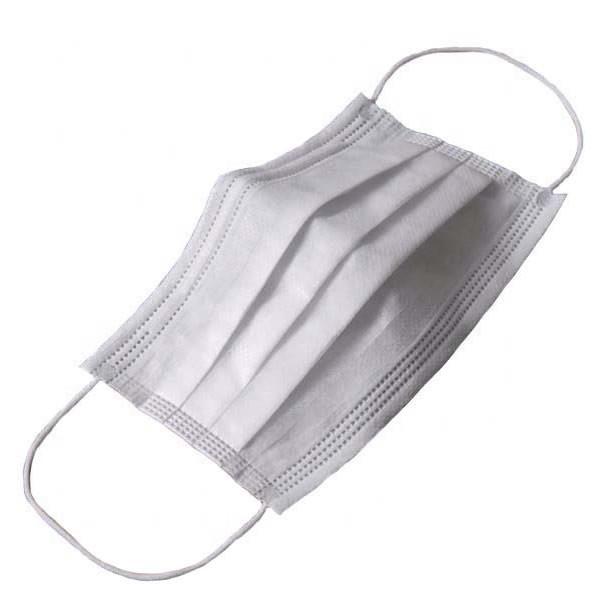 White Color Medical Disposable 3 Ply Non Woven Face Mask CE FDA Certificate