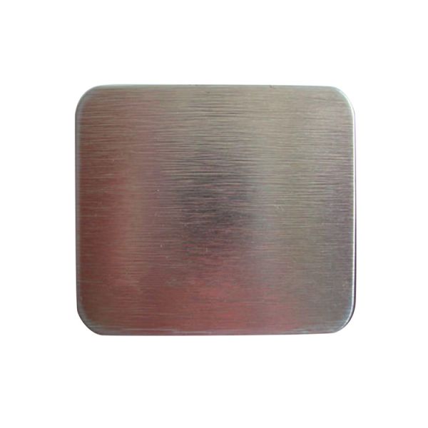 Panneau composite en aluminium brossé NANO certifié ISO9001 pour façade murale extérieure