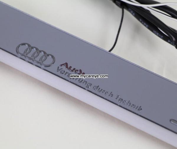 Audi A3 S3 car Door Sill LED light Scuff Plate protector step cover guards