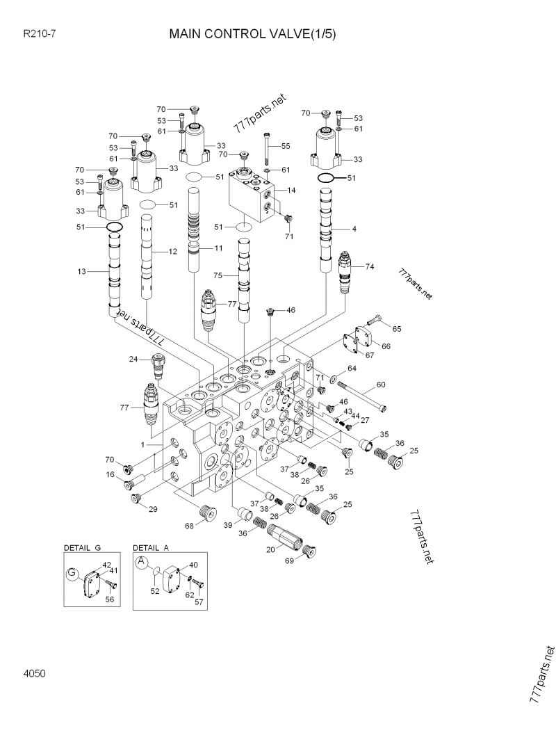 Части YF-10-13C-00 экскаватора клапана сброса давления R215LC-7 R130W-5 R225-7 R210W-7 гидравлические