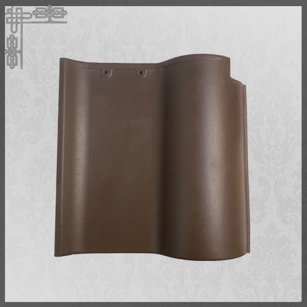 Размер 220*220mm плиток глины крыши гостиницы виллы цвета шоколада испанский керамический